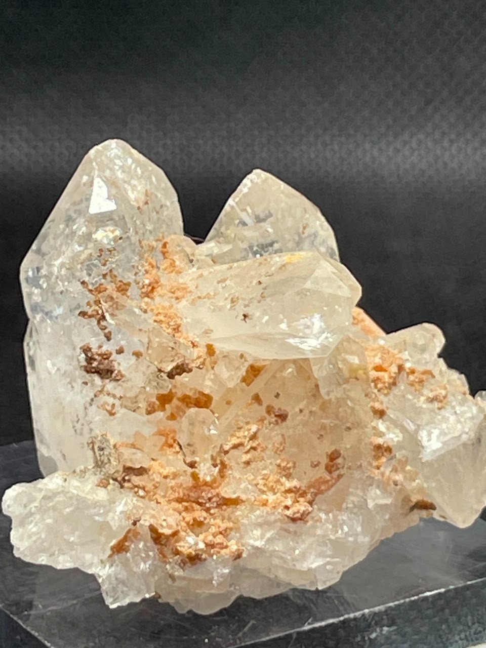 Clear Quartz Crystal Cluster 27.50g Terminated Natural Quartz Point Mineral Pak