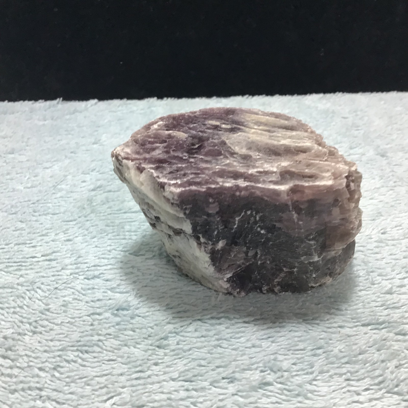 Purple Lepidolite Mica Specimen A Type Of Mica Lilac-Gray Coloring.