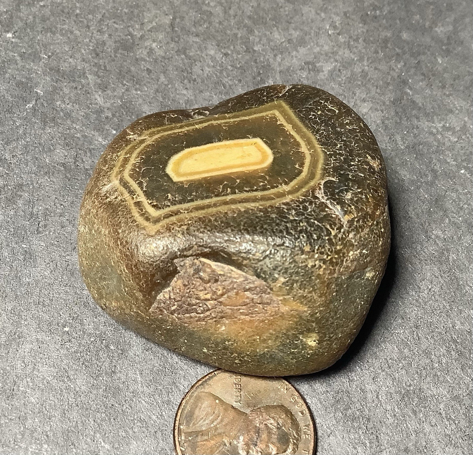 Black River Agate Specimen, All Natural, 35x35x15mm, 2.0oz #606