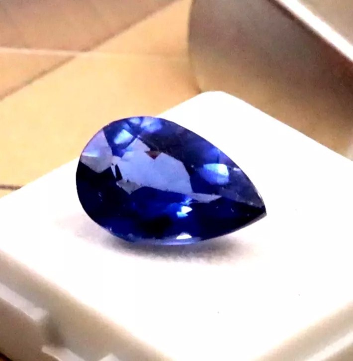 Loose Gemstone 8-10 ct Red Ruby Certified BURMA Pigeon Blood Pear Cut Best