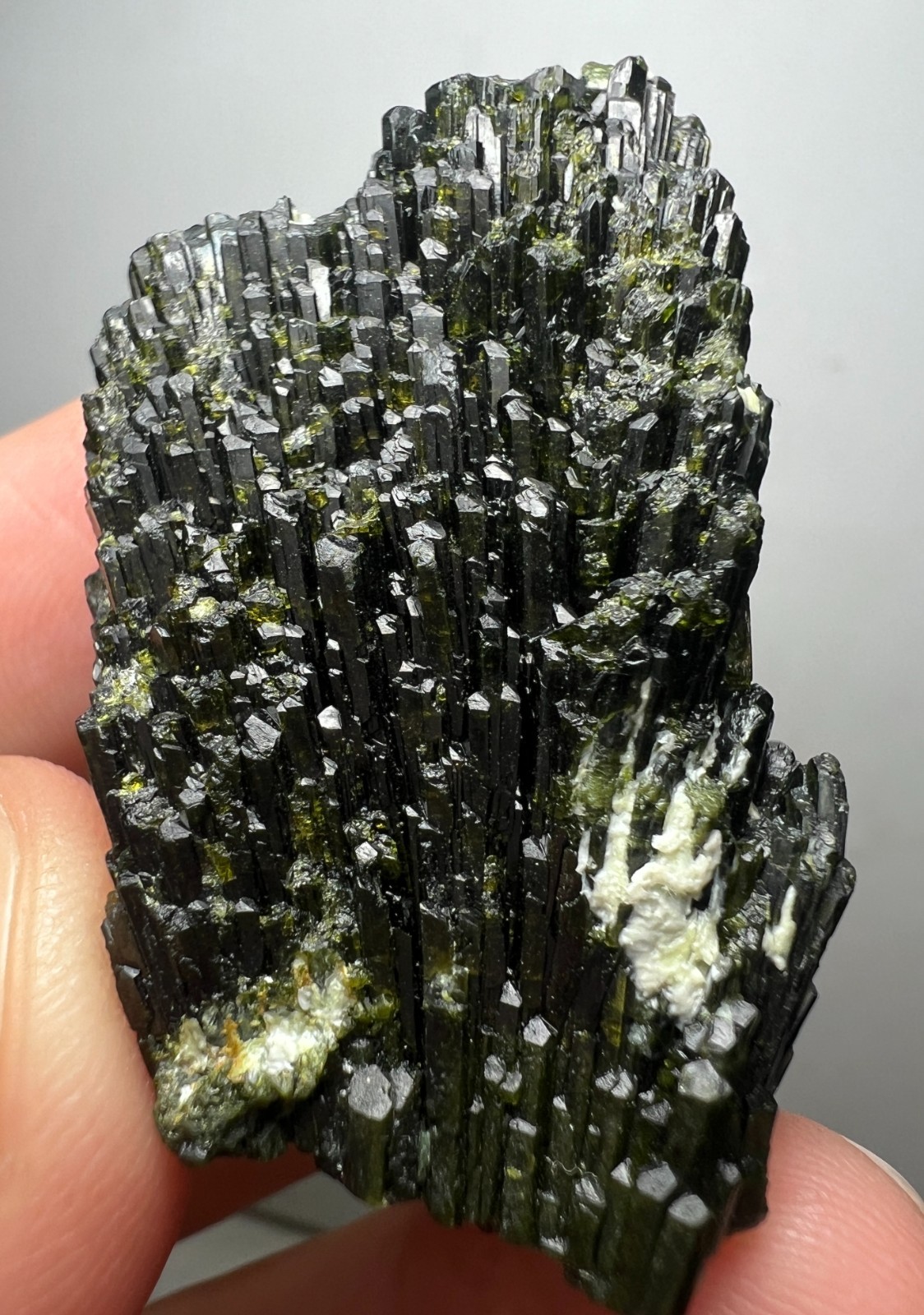 173 Natural Green Epidote crystal bunches from Balochistan Pakistan