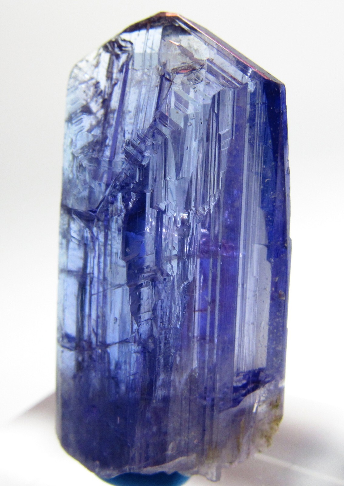 EXTRAORDINARY VIBRANT NEON PURPLE UNHEATED GEM TANZANITE CRYSTAL!!! TANZANIA