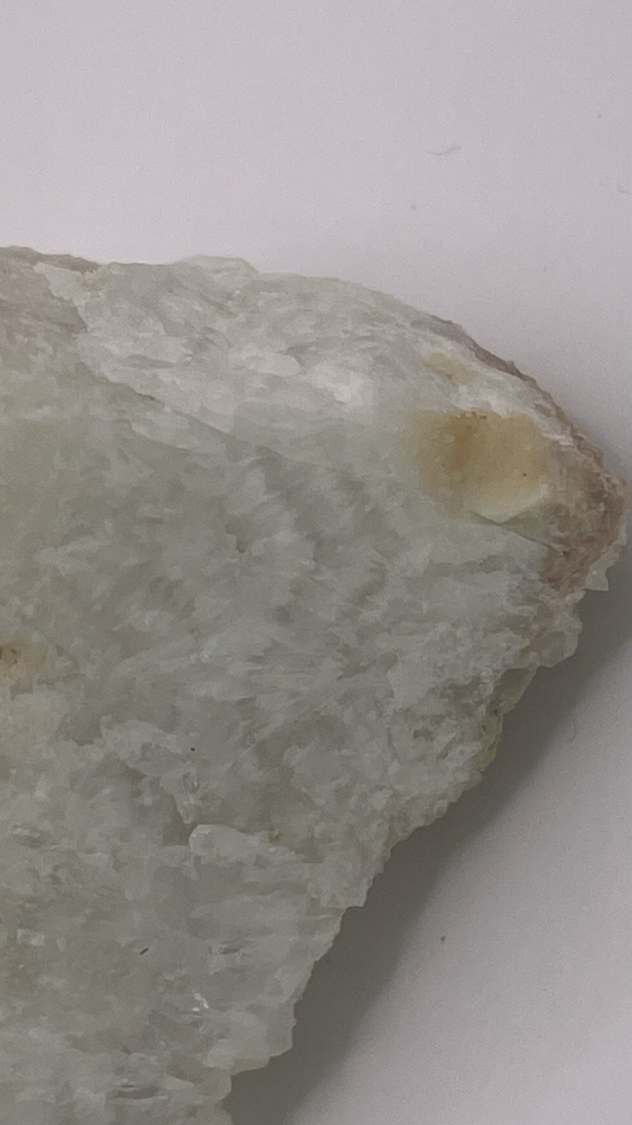 Botryoidal Yellow Fluorite Specimen Crystal Cluster on Matrix Rough Mineral