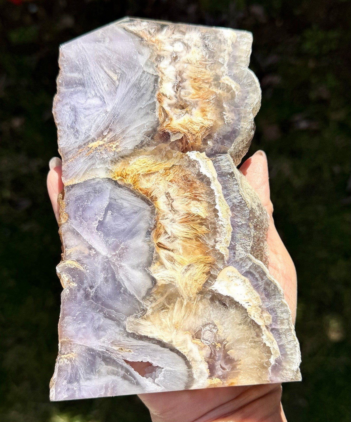 Wholesale Lot 3-4 PCs Feather Fluorite Pyrite Slab Tower Natural Crystal Energy