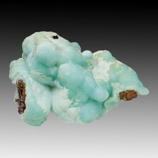 Glacial Blue Smithsonite-World Class Locality-Serpieri Mine-Attica, Greece