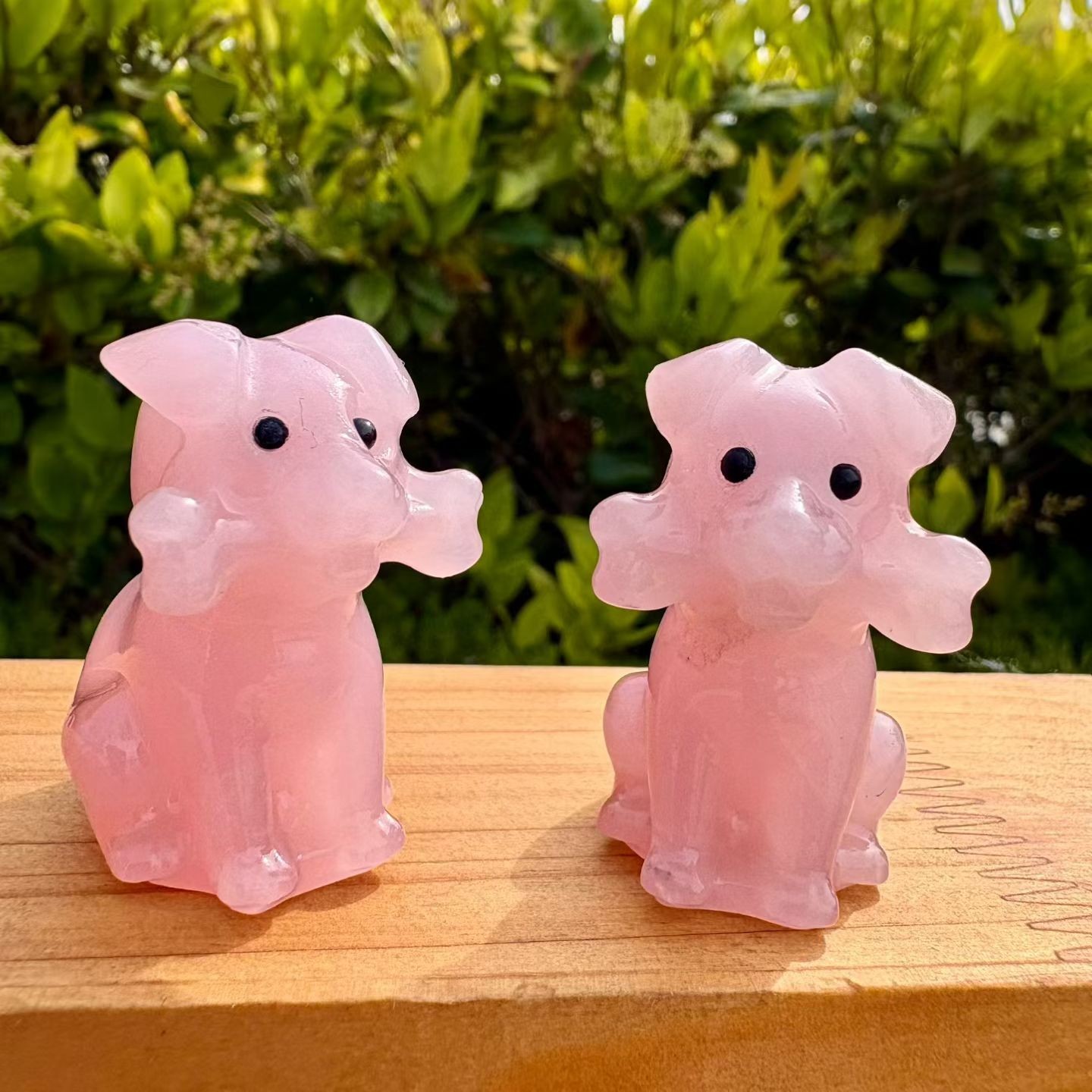1pc Natural Mixed Quartz Carved Dog Skull crystal Reiki healing gift Decor