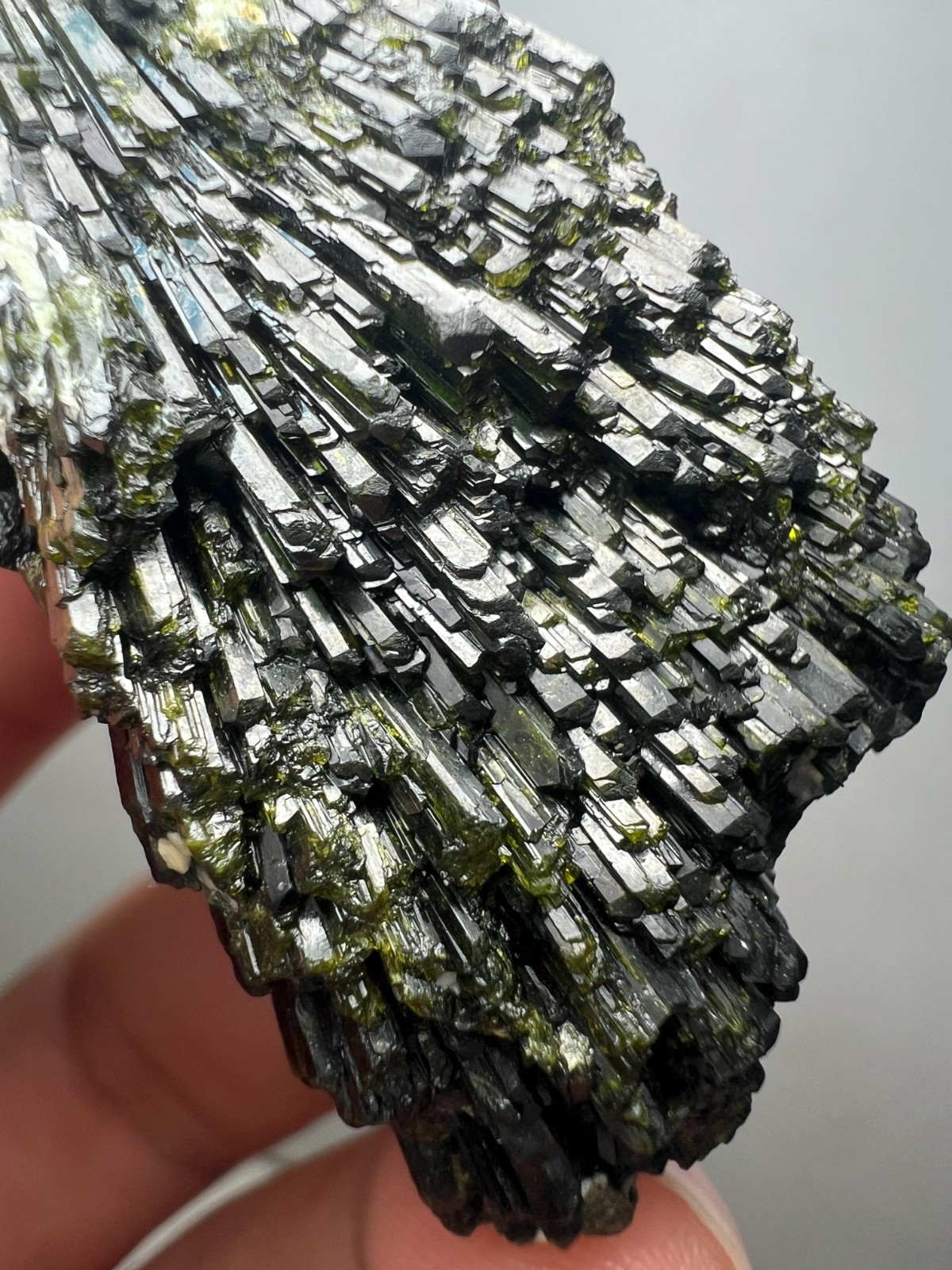 173 Natural Green Epidote crystal bunches from Balochistan Pakistan