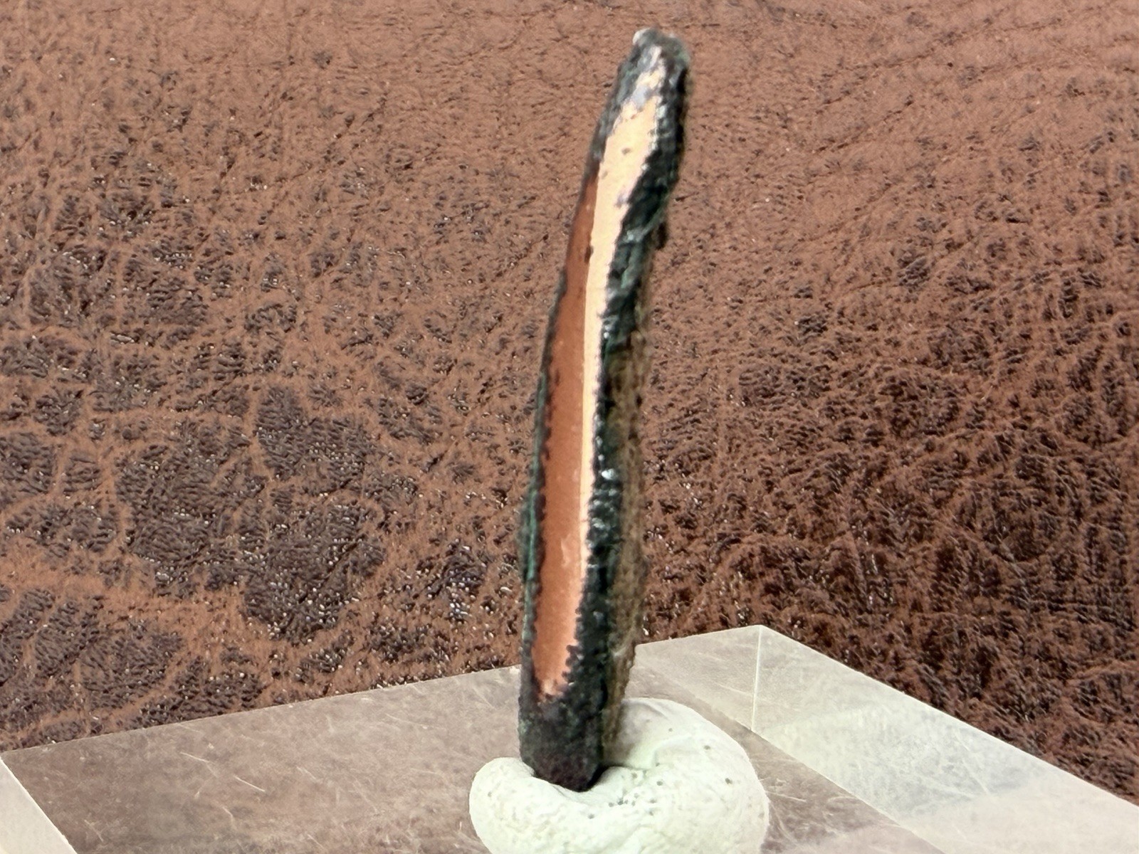 Naturally Oxidized Glacial Float Copper with Buffed Finish, Michigan 9.1 g.