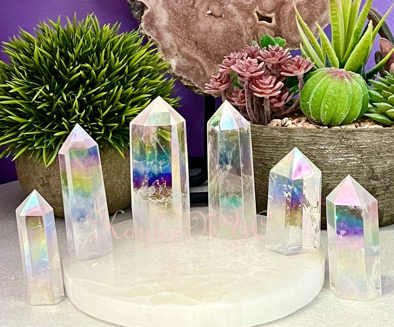Wholesale Lot 1 Lb Angel Aura Clear Quartz Obelisk Tower Point Crystal Healing
