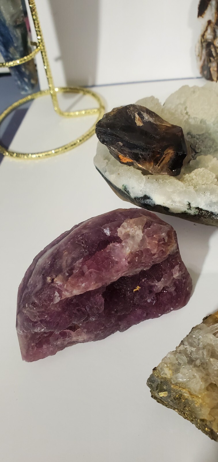 7 Raw Specimen Set – Rough Gemstones Assorted – Mixed Lot Healing Crystals Sp69
