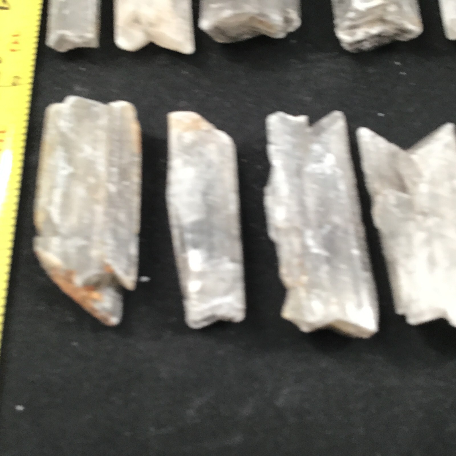 Quartz Crystal sleeved clear/ opaque lot