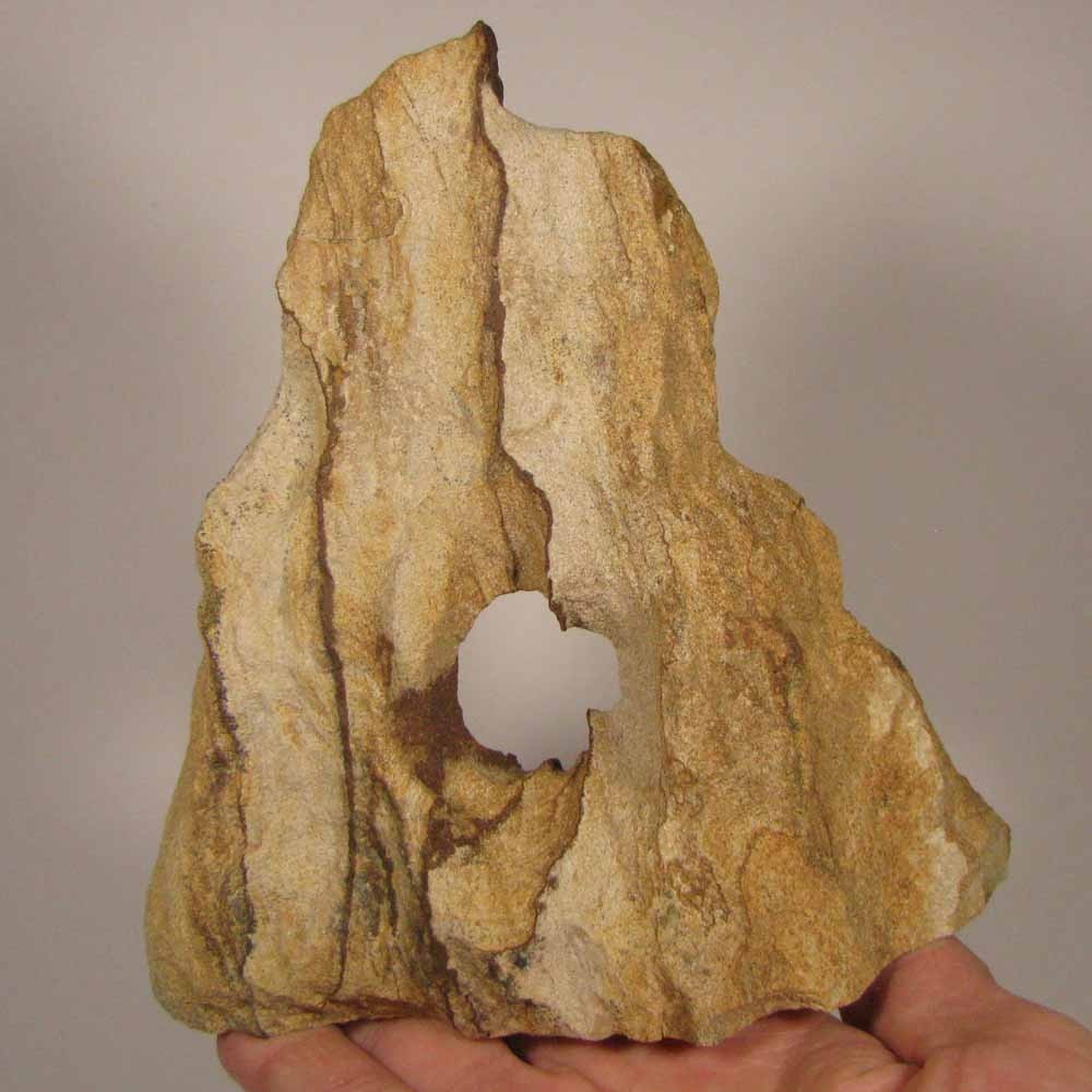5.8″ Kanab Goldenstone SANDSTONE Sculpture Freeform – Utah – 1.3 lbs.