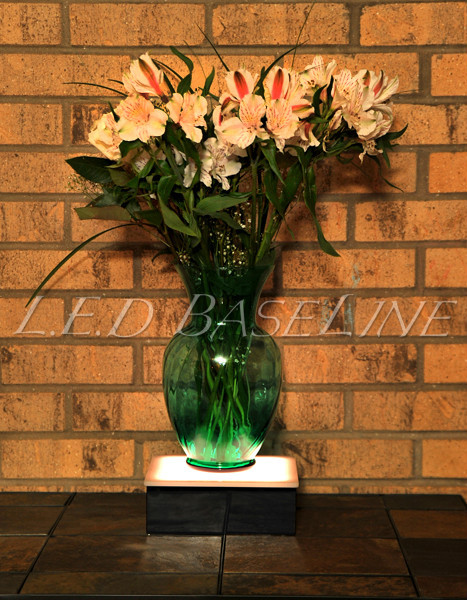 12×12 LED Lighted Display Stand Pedestal for Art Crystals Flowers