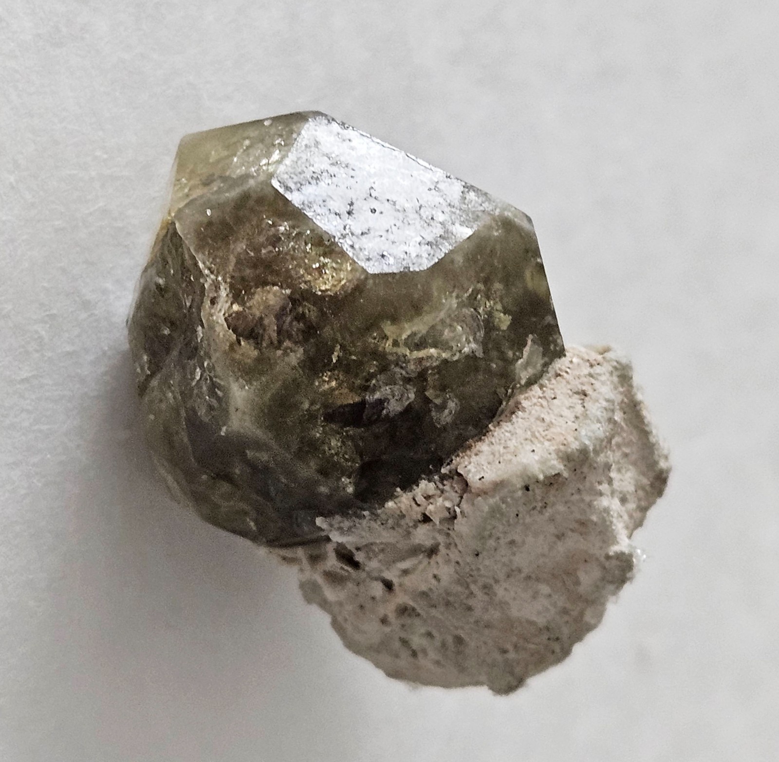 Glassy Green Grossular Garnet on Matrix – Vilyui, Siberia, Russia
