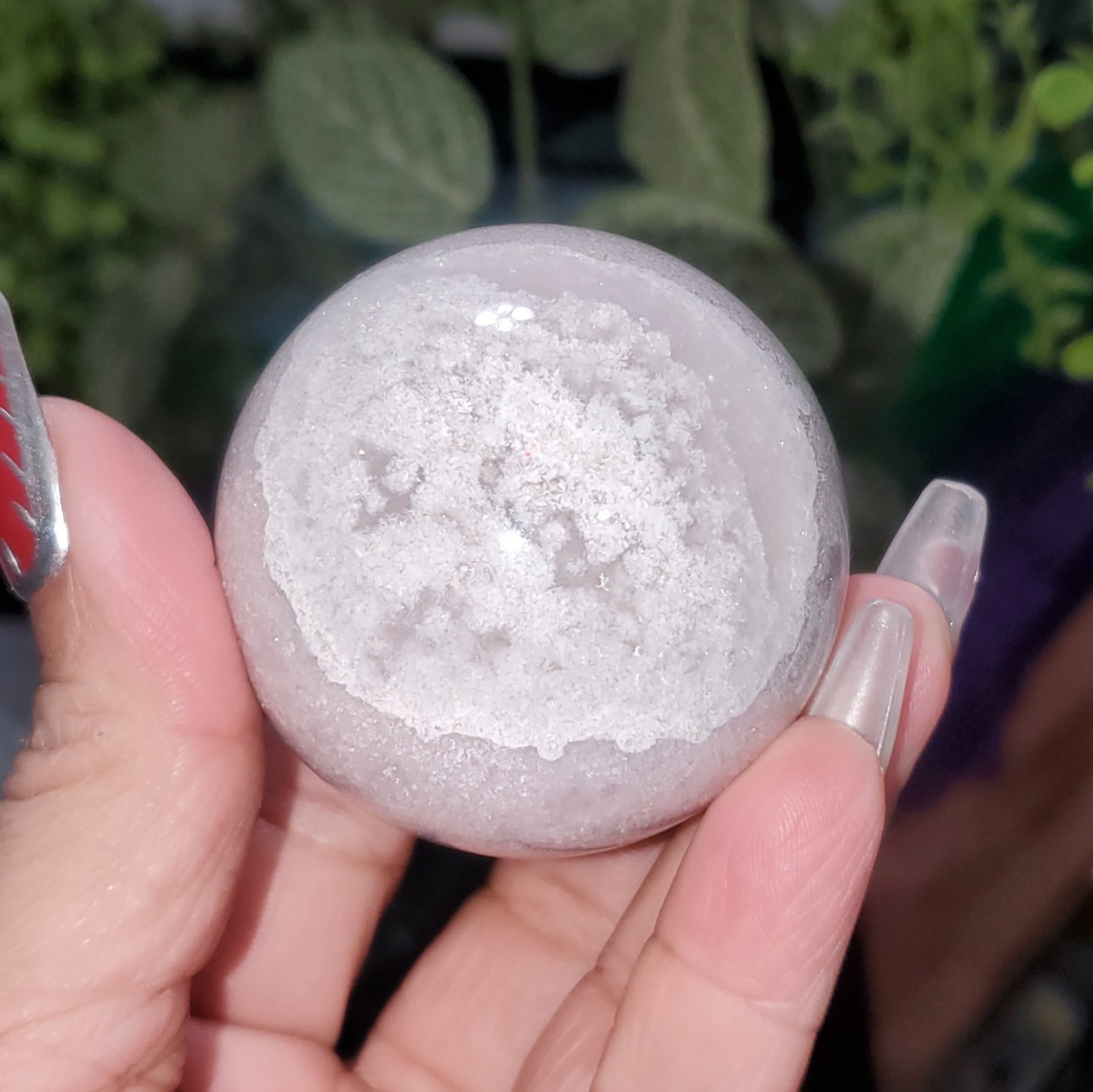 Pink Amethyst Sphere 52mm