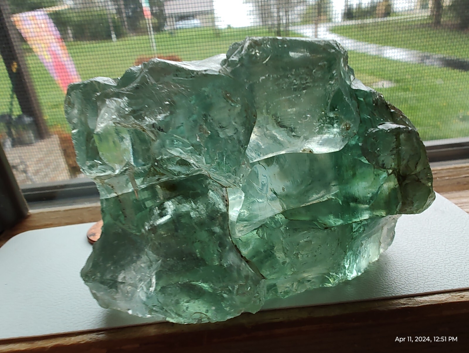 Mineral Stone Crystal Specimen 255 gram cosmic fragments master Andara