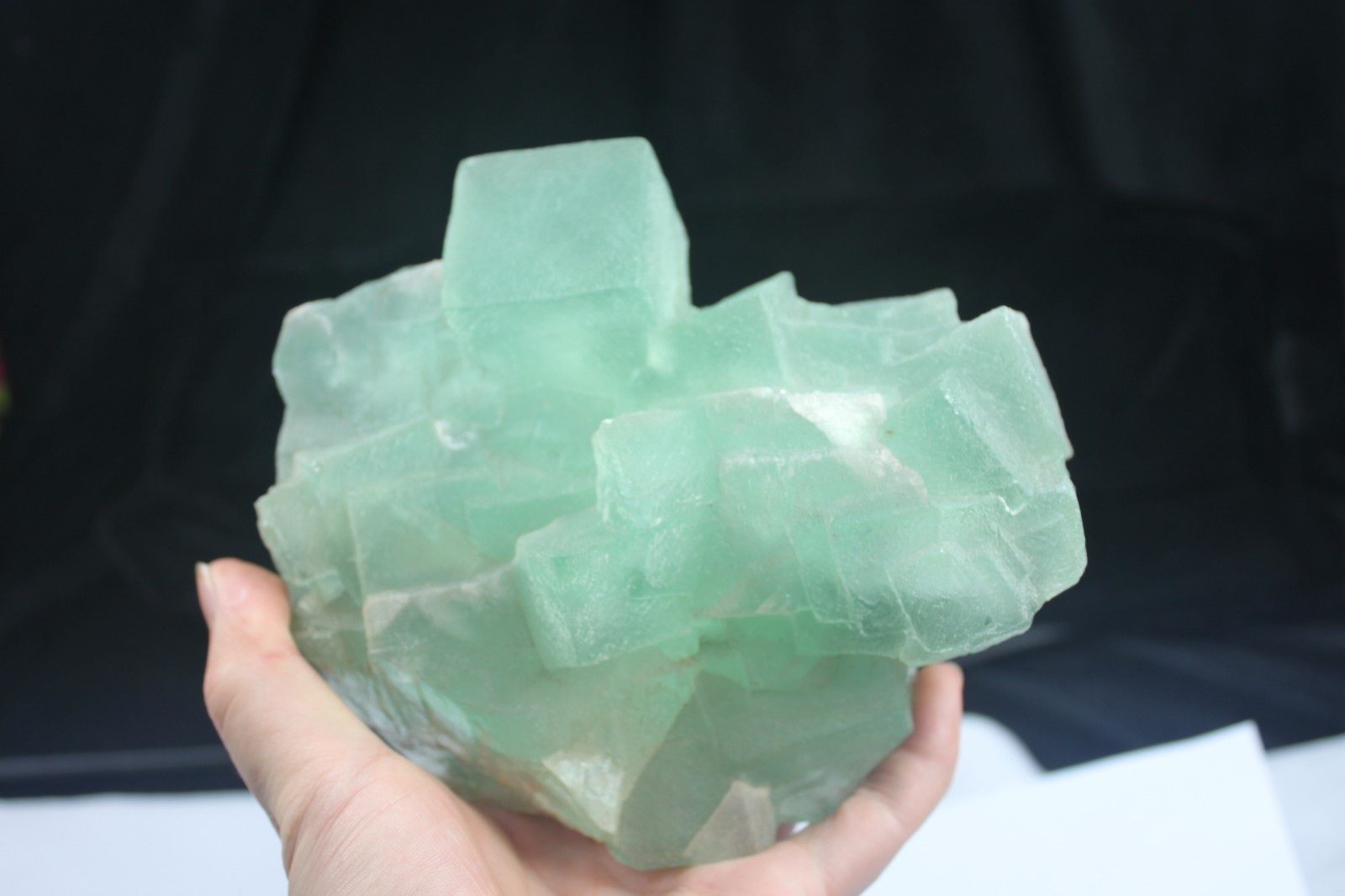 4lbs Big Museum Quality Green Fluorite Mineral Specimen