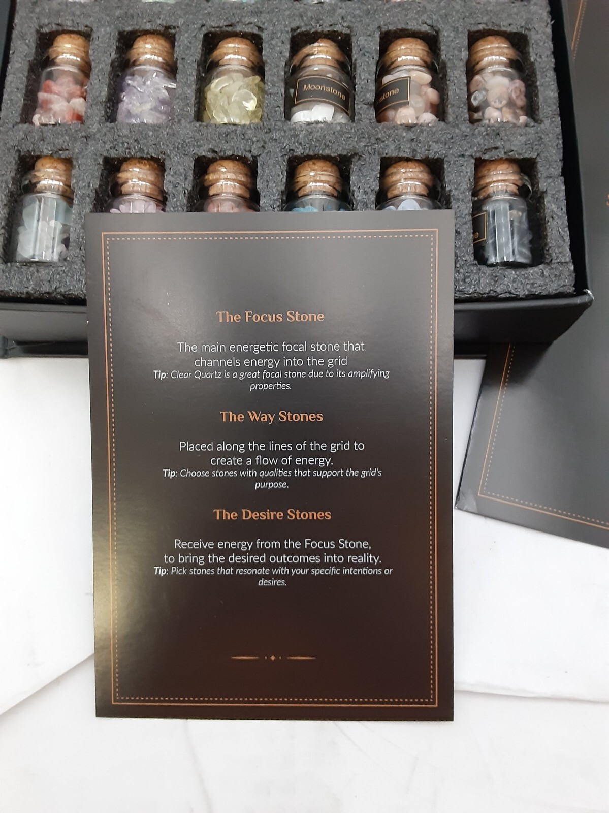 Mindful Souls Manifestation Dream Weaver Crystal Grid Kit – Unused