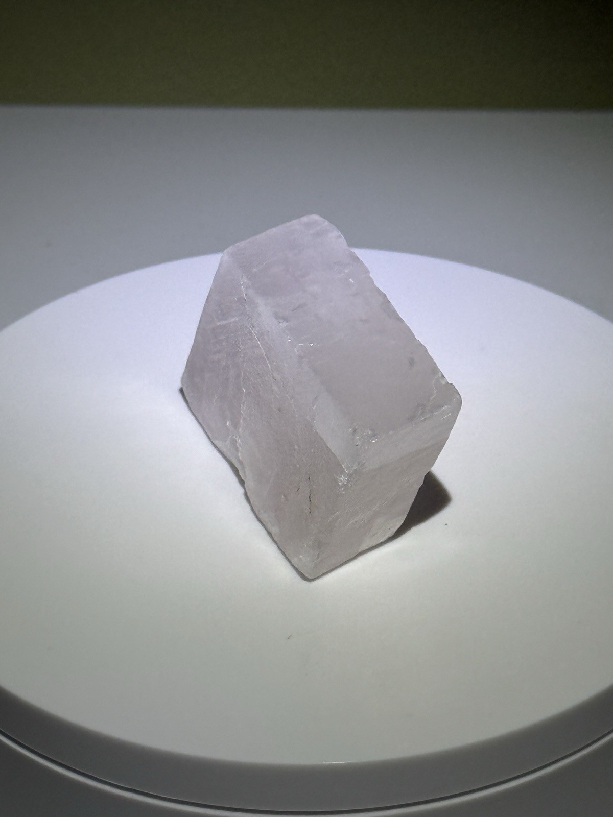 STUNNING Iceland Spar Calcite Crystal Specimen w/ Terlingua-like Fluorescence