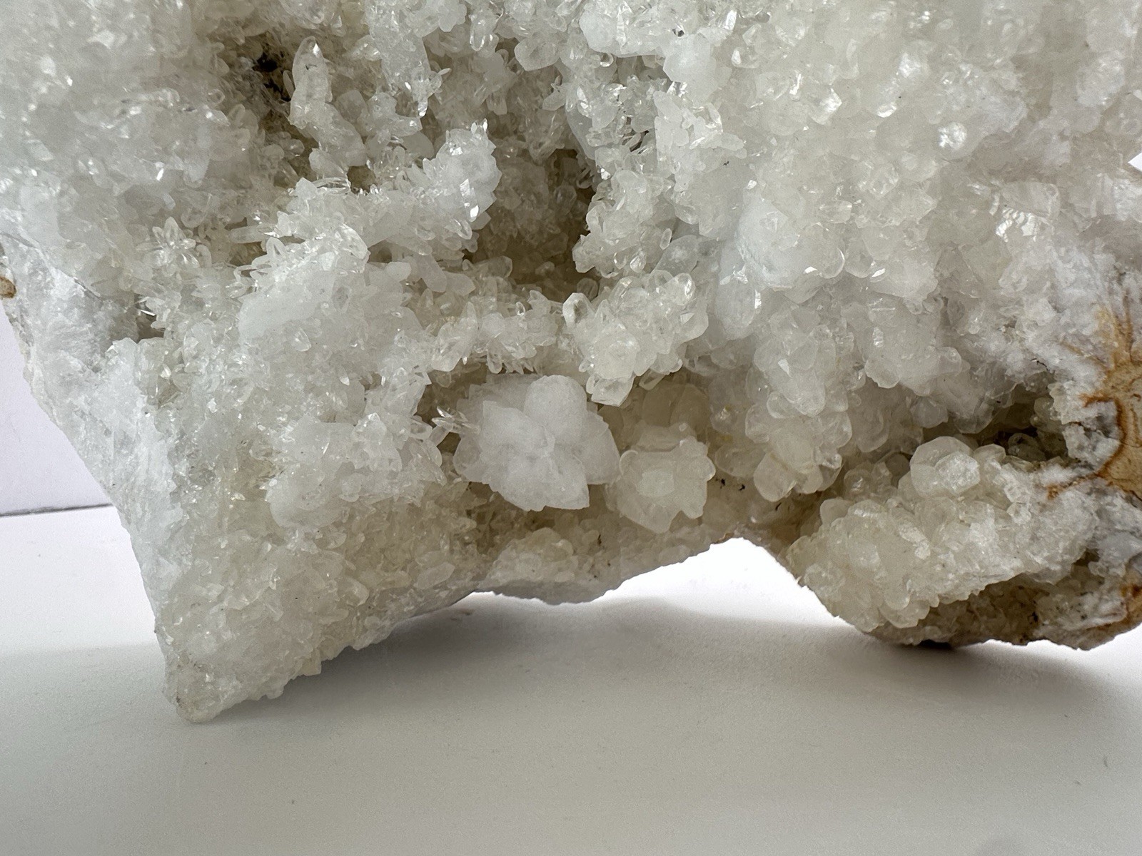 Large 5lb Quartz Geode Cluster Self-Standing Natural Crystal Display Specimen