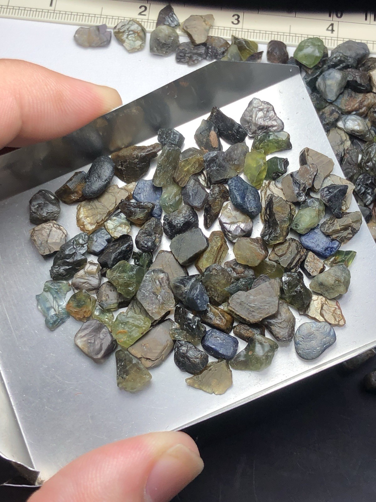 110 Gram / Rare natural gold sheen “ Zawadi “ sapphire, Collection deals,