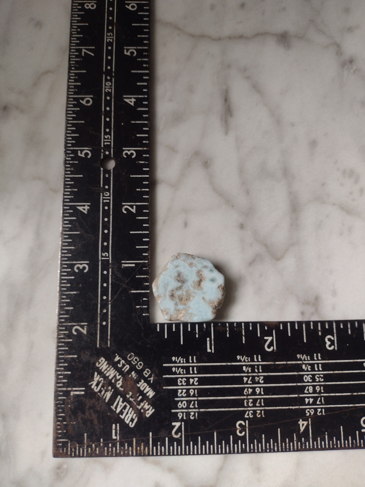 Dominican Republic LARIMAR Stone Specimen Crystal Polished Rare Stone L18
