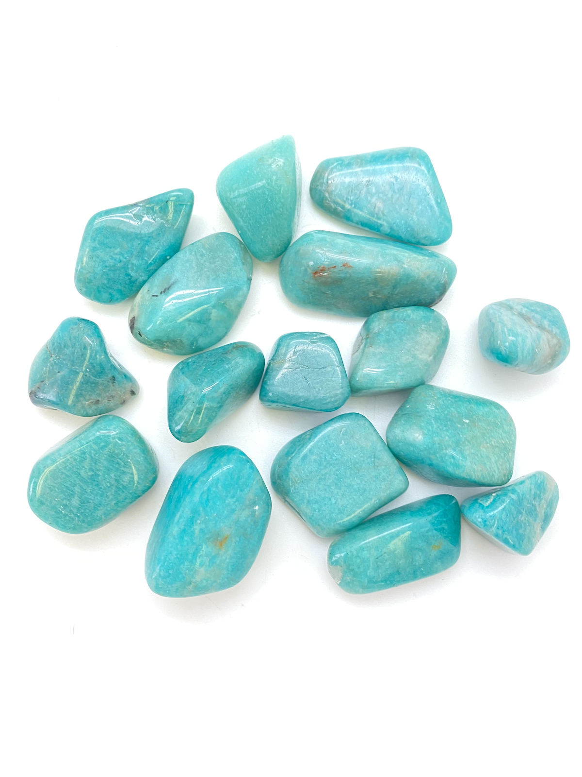 Amazonite Tumbled Stone – Polished Natural Amazonite Crystal from Mozambique