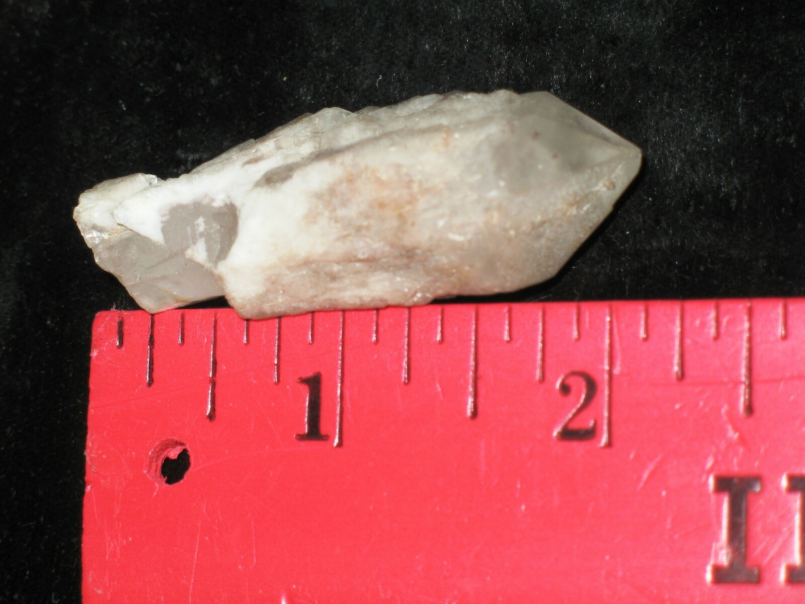 Rare double point end Sceptre Quartz Crystal specimen 2.25 inches