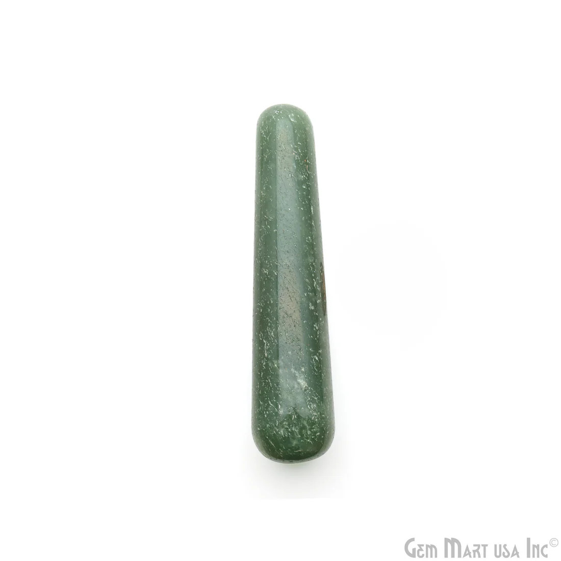 Spa Massage Wand, Handmade 100% Natural Gemstone, Crystal Relaxation Gift, ~4 In