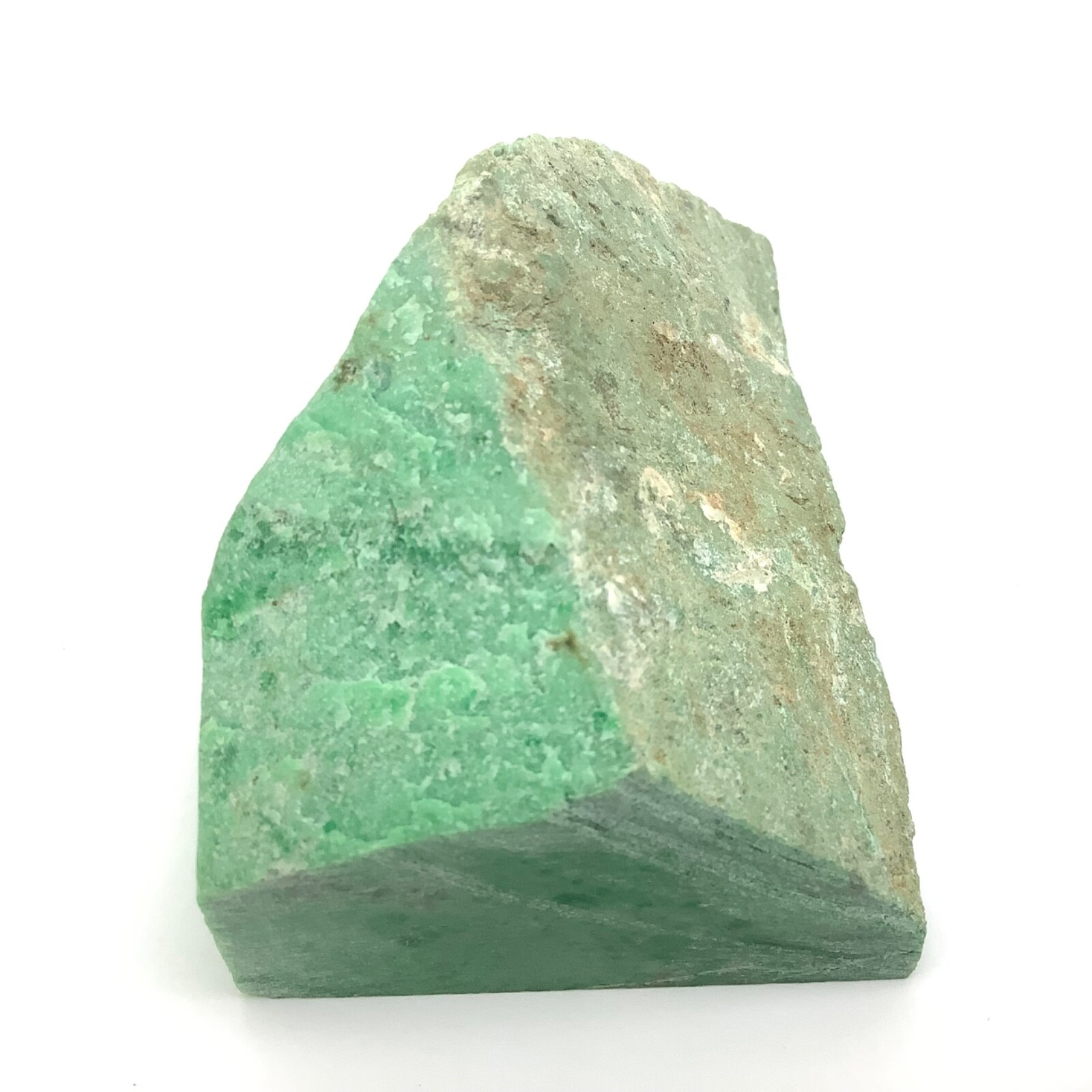 Siberian Jade Lapidary Stone Chromium Green Jadeite Jade Polar Urals Russia 188g