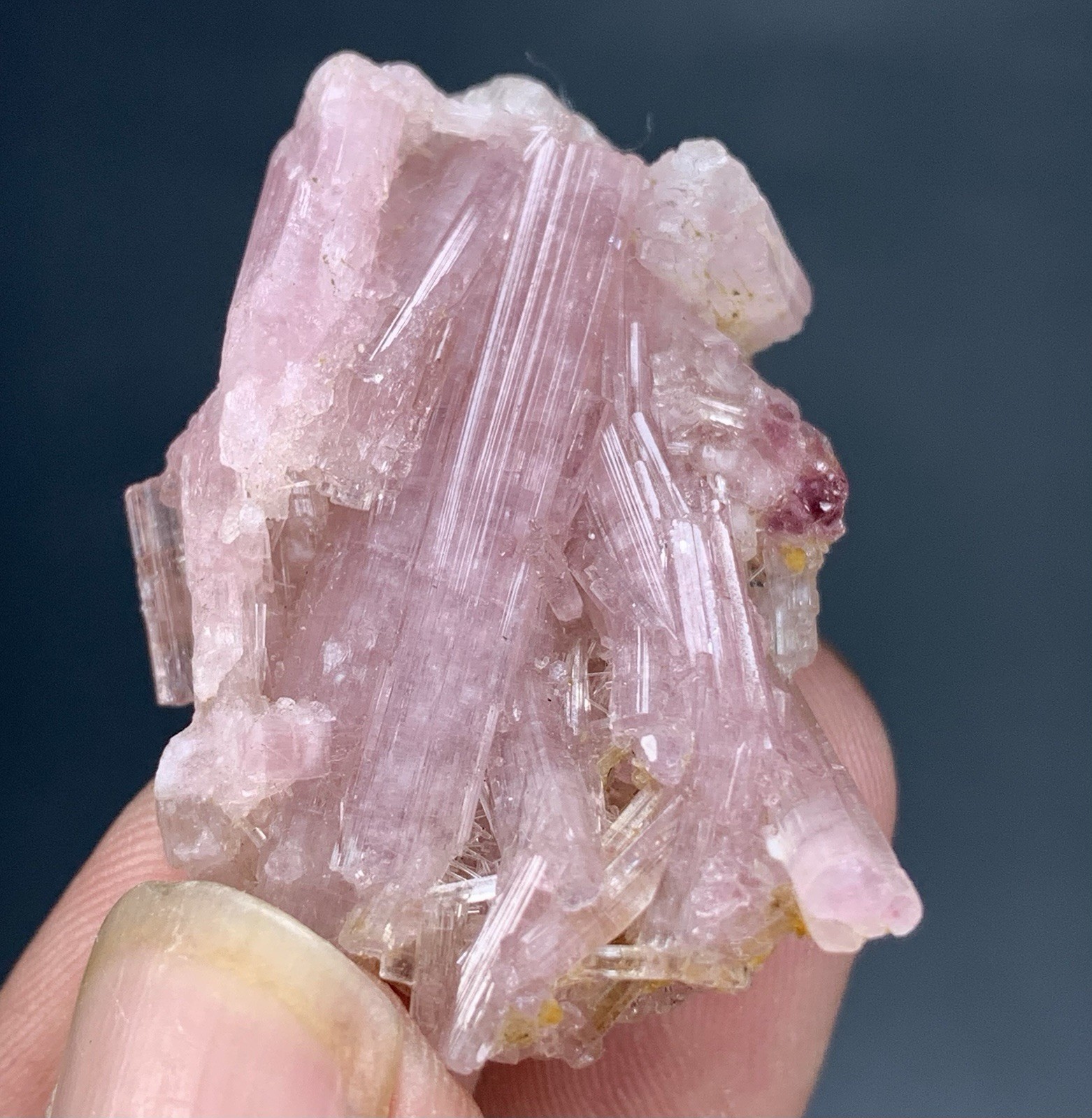 83 Cts Bunch Of Tourmaline Crystal Specimen From Afghanistan.