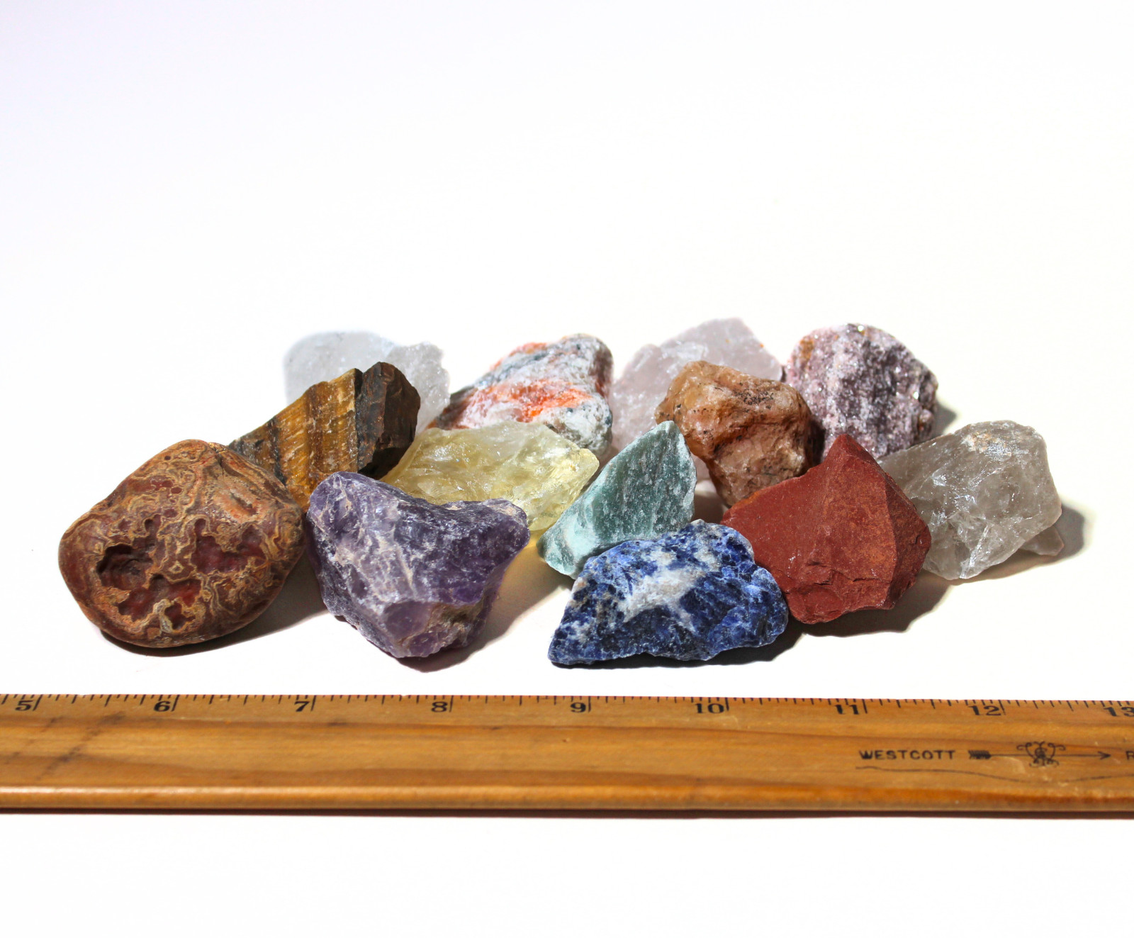 Brazil Mix – Rough Rocks for Tumbling – Bulk Wholesale 1LB options