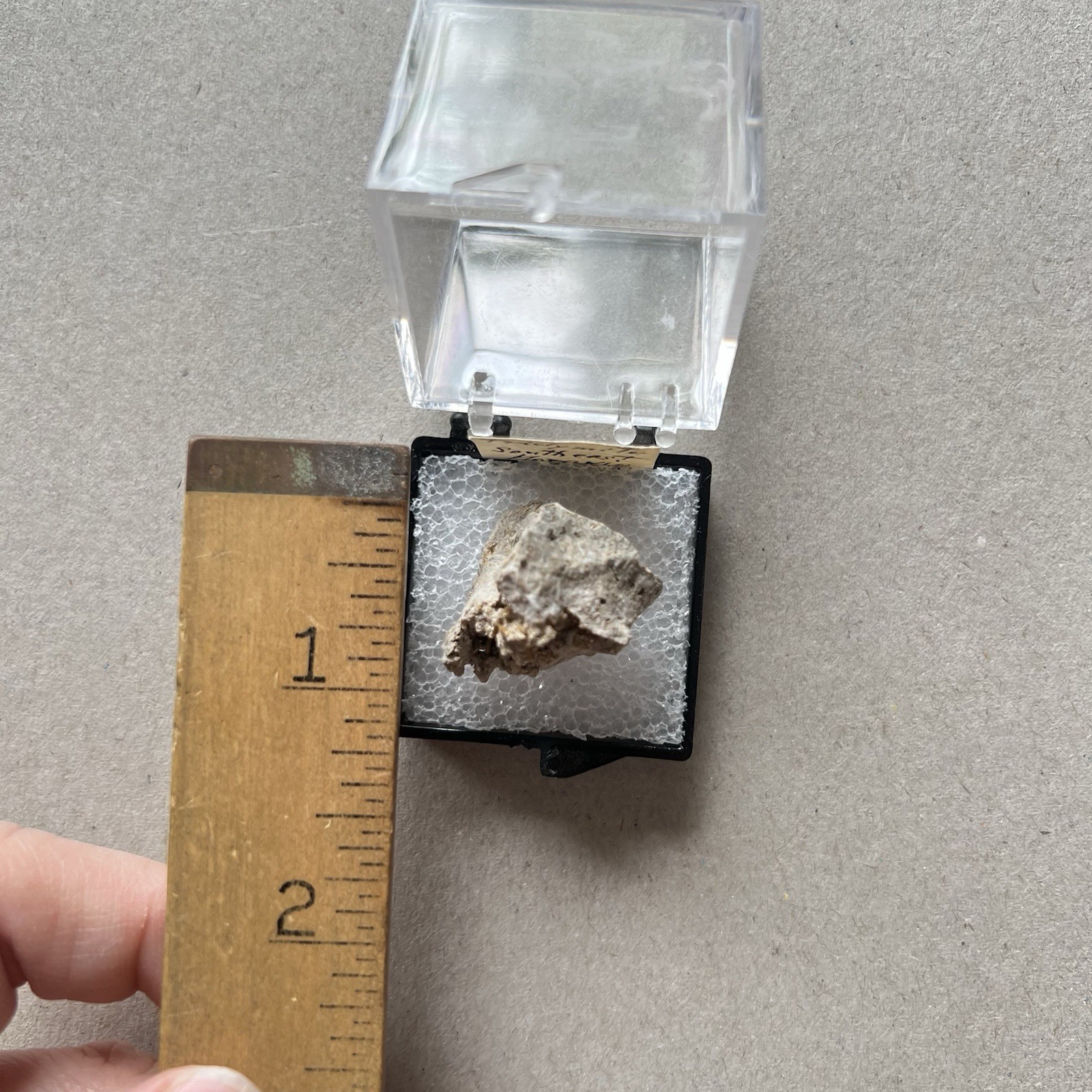 Tridymite Thumbnail, Moravia Czech Republic, Vintage Mineral