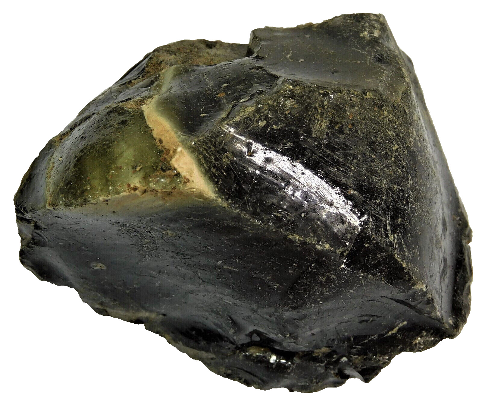 Old Railroad Slag Stone Iron Ore Glass Rock 151.8 g