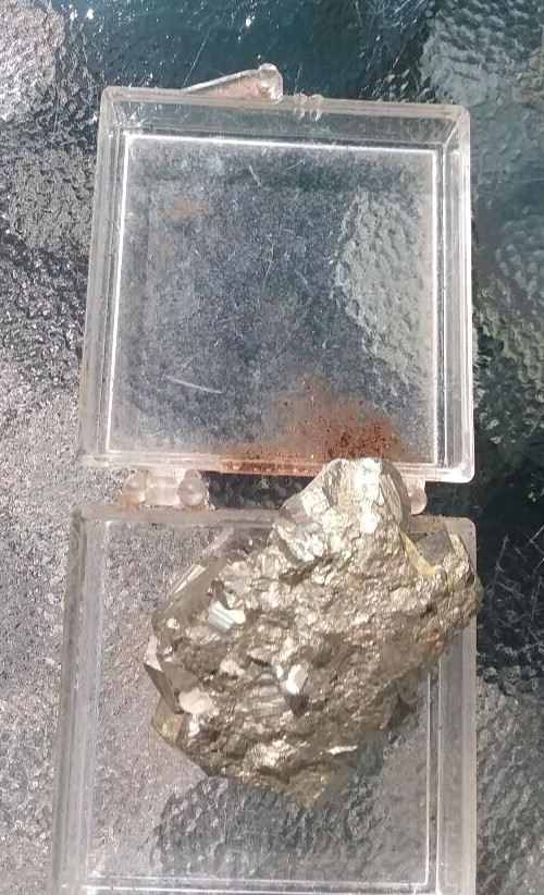 Iron Pyrite Cluster