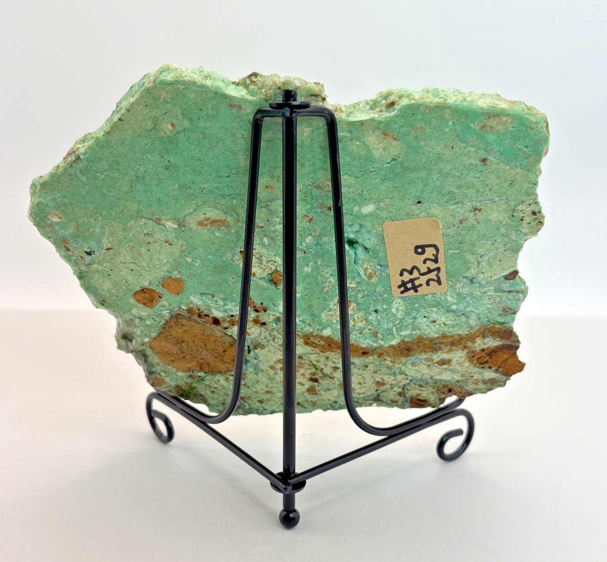 Beautiful Green Turquoise Slab Specimen 246 Grams