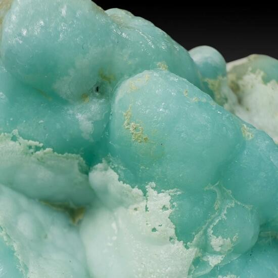 Glacial Blue Smithsonite-World Class Locality-Serpieri Mine-Attica, Greece