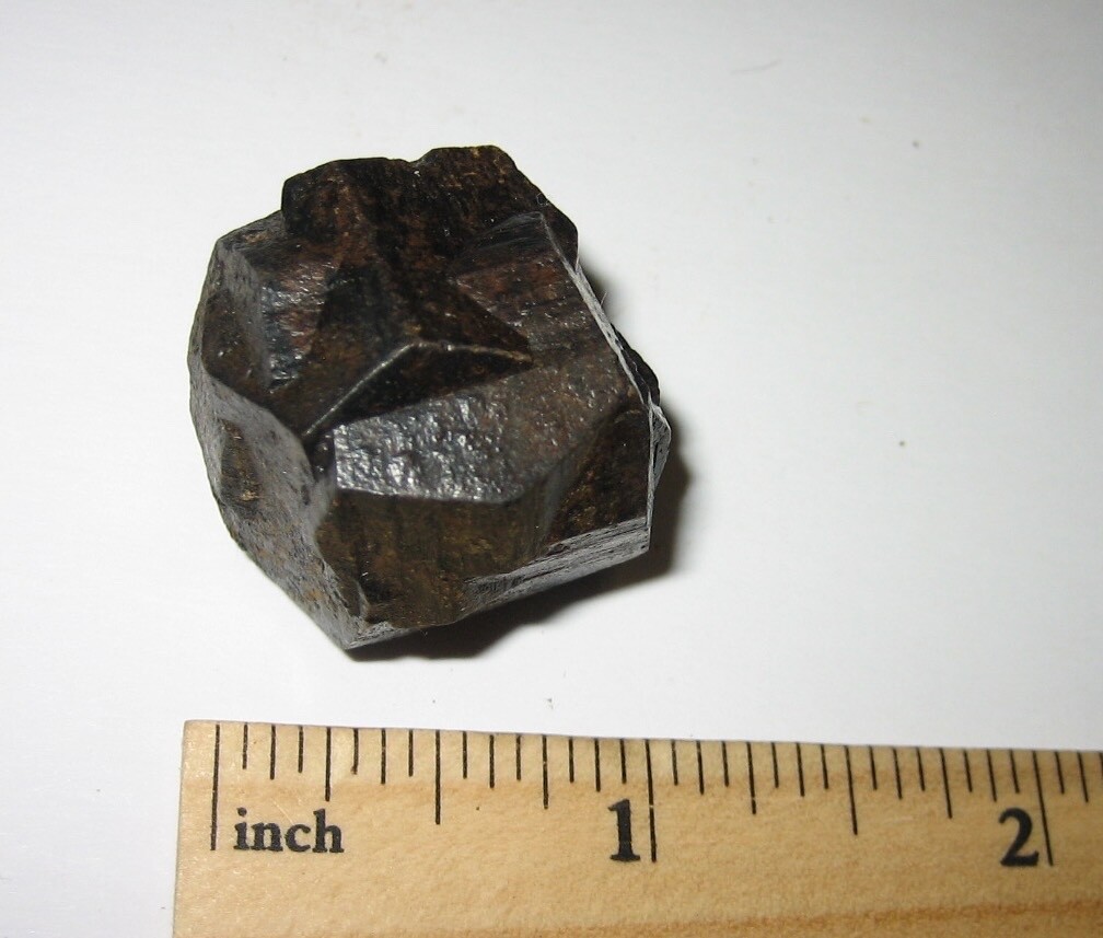 1″ RARE! NATURAL ‘IRON CROSS’ PYRITE CRYSTAL TWIN CLUSTER FROM COLOMBIA 36.2g *5