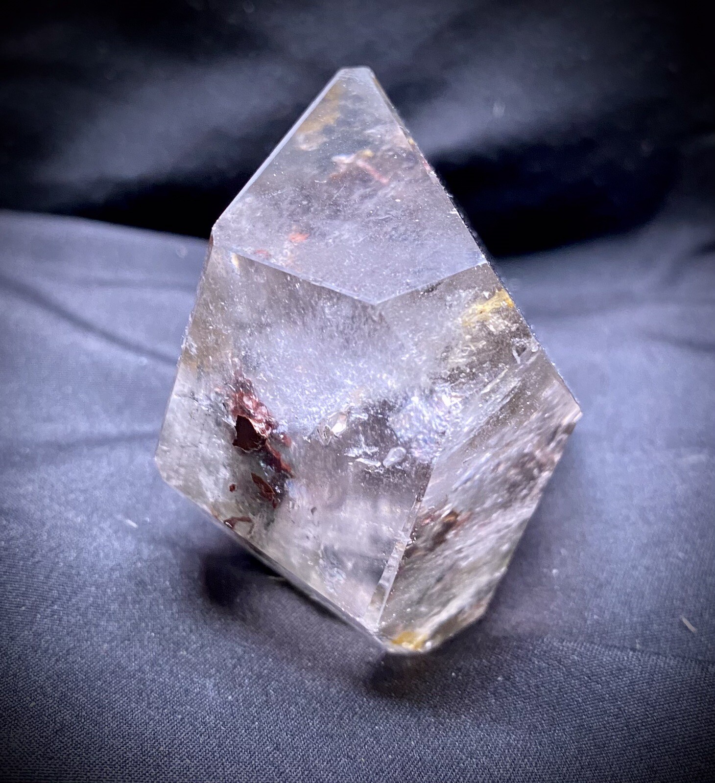 Beautiful Garden Quartz Geometric Freeform 300 Grams