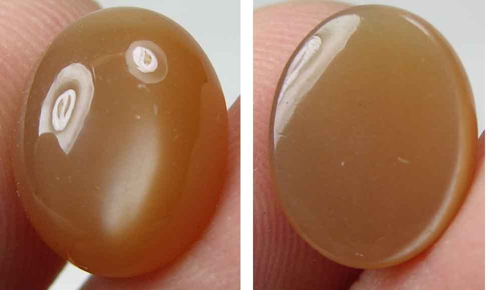 5.60ct or 1.10g Sri-Lanka Natural Peach Catseye Moonstone Cabochon Gemstone