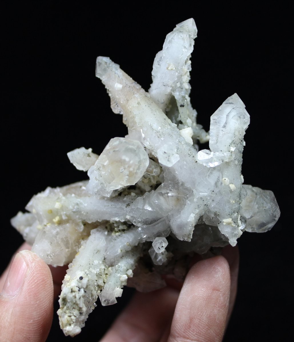 110g 80mm Terminated Skeletal Quartz w/ Dolomite Inner Mongolia China CMM424143