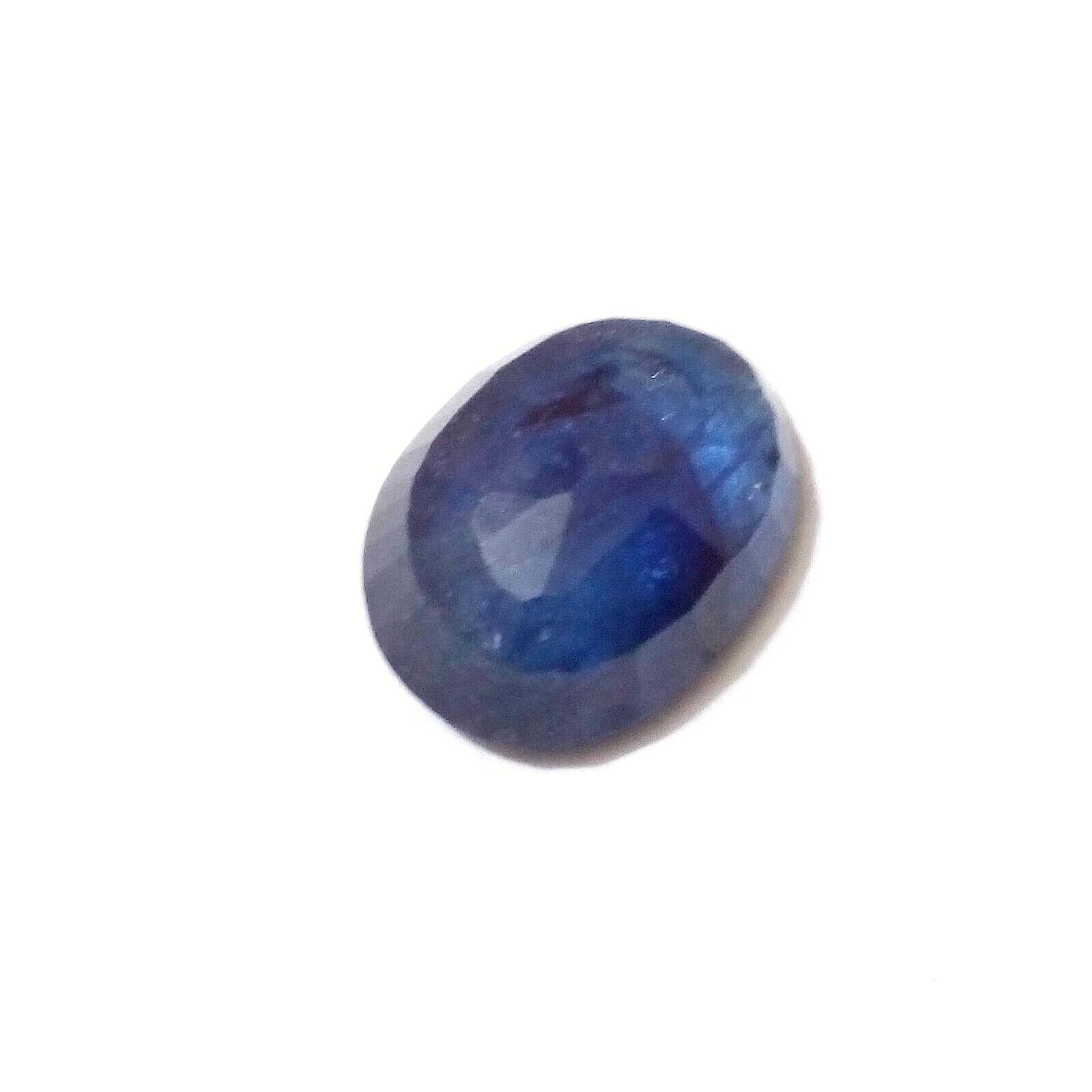 3.88 Ct Faceted Natural Blue Sapphire – Sparkling Beauty, Single Fine Gemstone