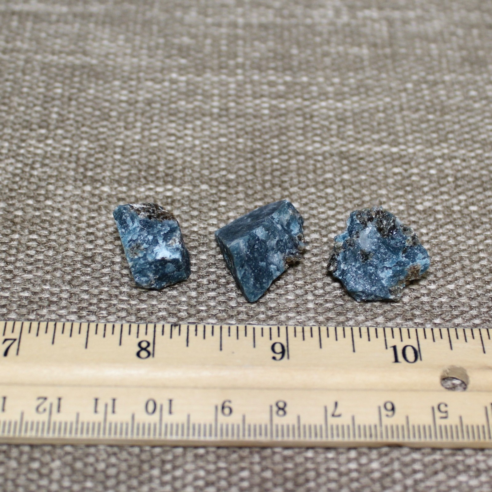 SERENDIBITE, from Warren Co. N.Y. Old estate collection (3 pcs).