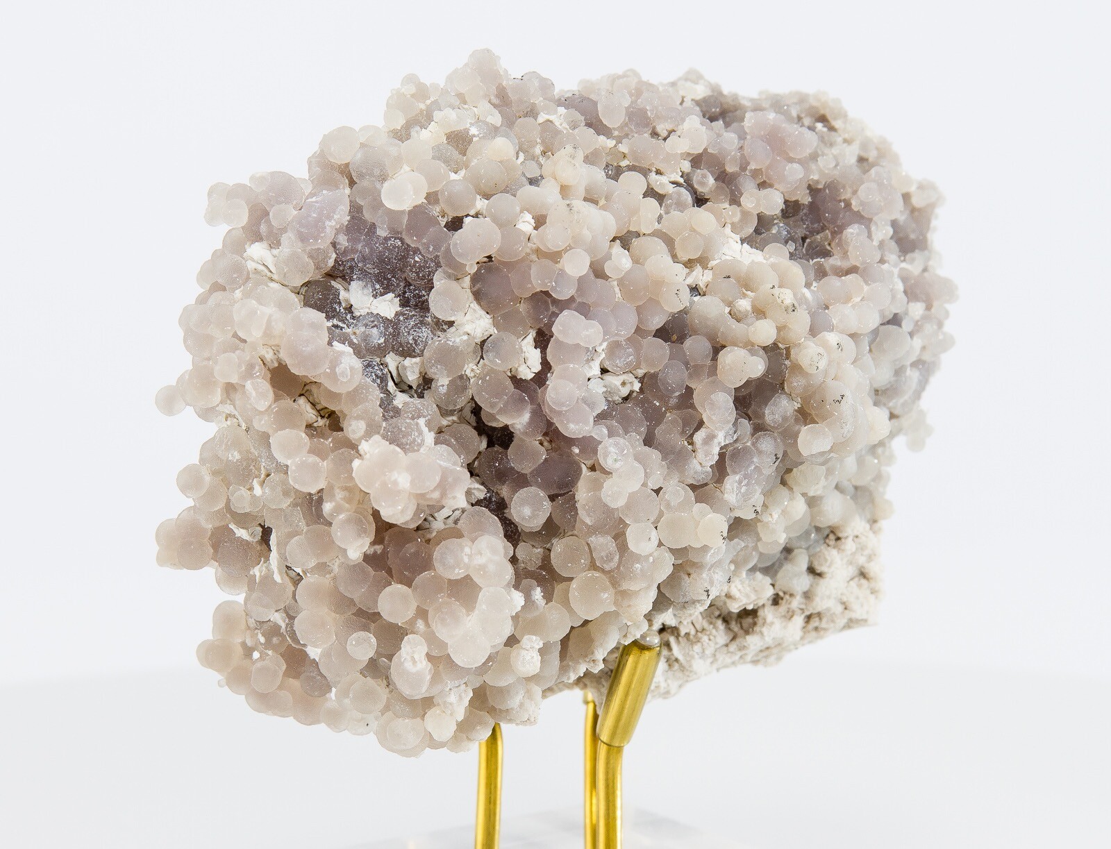 Grape Agate Crystal Natural Purple Chalcedony Cluster Decor 397g 107mm H2024