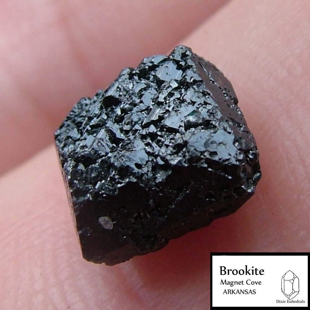 5/16″ BROOKITE crystal MAGNET COVE ARKANSAS HOT SPRINGS bulk listing
