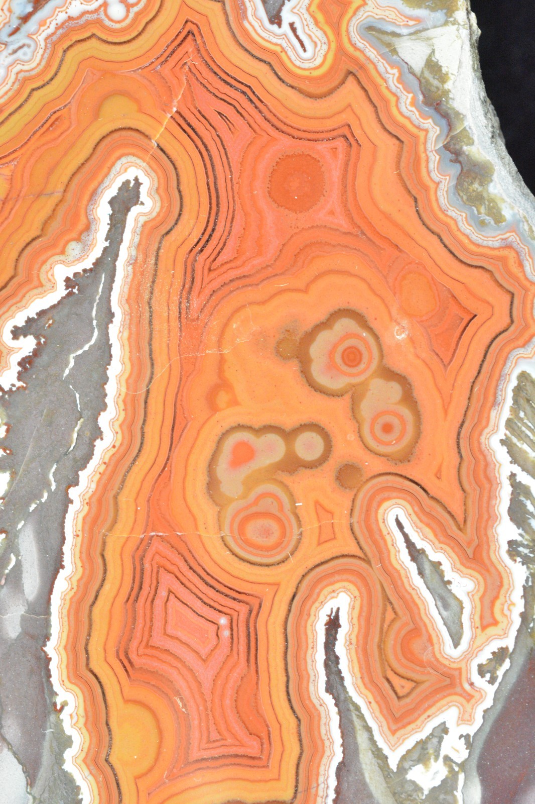 Large Dryhead Agate, Polished, Montana, 5.5×5.25×2″