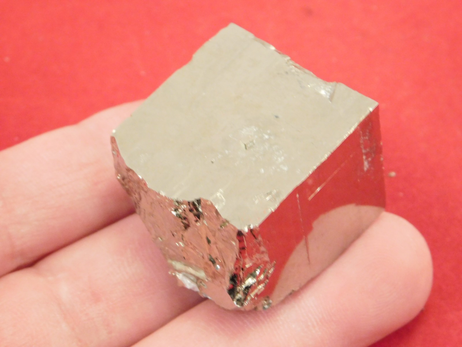 Pyrite CUBE 100% Natural Huanzala Mine Peru 101gr