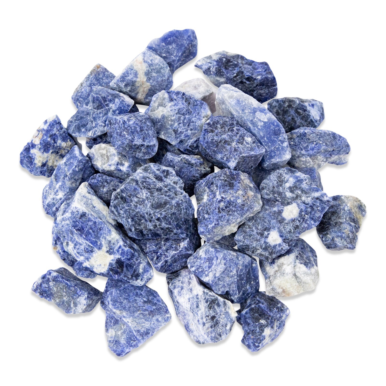 Sodalite Crystal – Sodalite Rough Stones – A Grade Raw Sodalite Wholesale Rocks