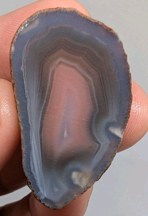 Swazi Rose Agate Cut Halves, Mozambique Agates, 38 Grams (1.25 Oz), US Seller