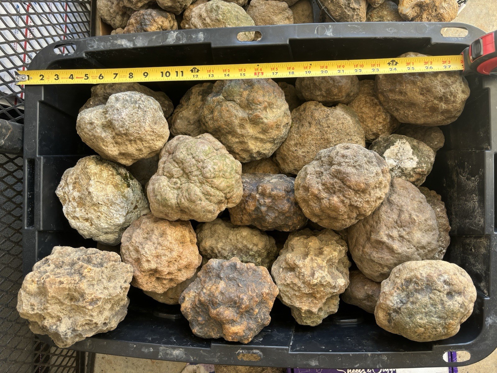 15 lbs Unopened Geodes Lot Natural Quartz Crystal Break Your Own Geode/ Lapidary